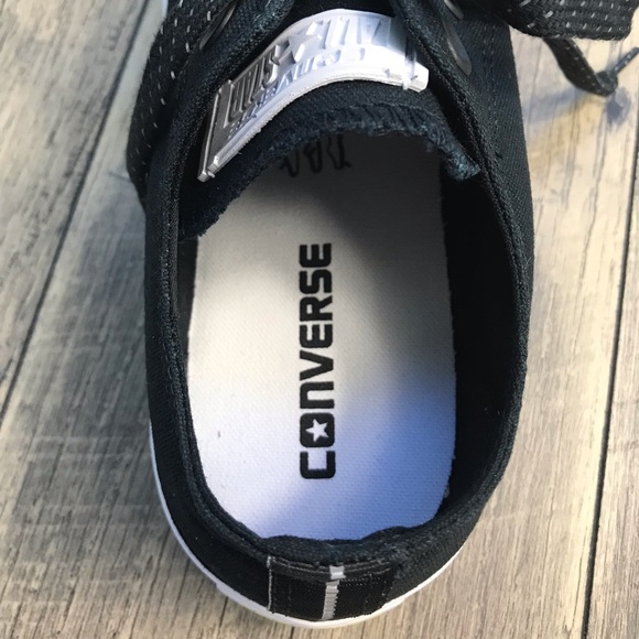 NWT Converse Ctas OX Black White W AUTHENTIC - Picture 6 of 7